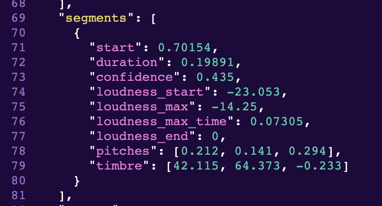 Example segment